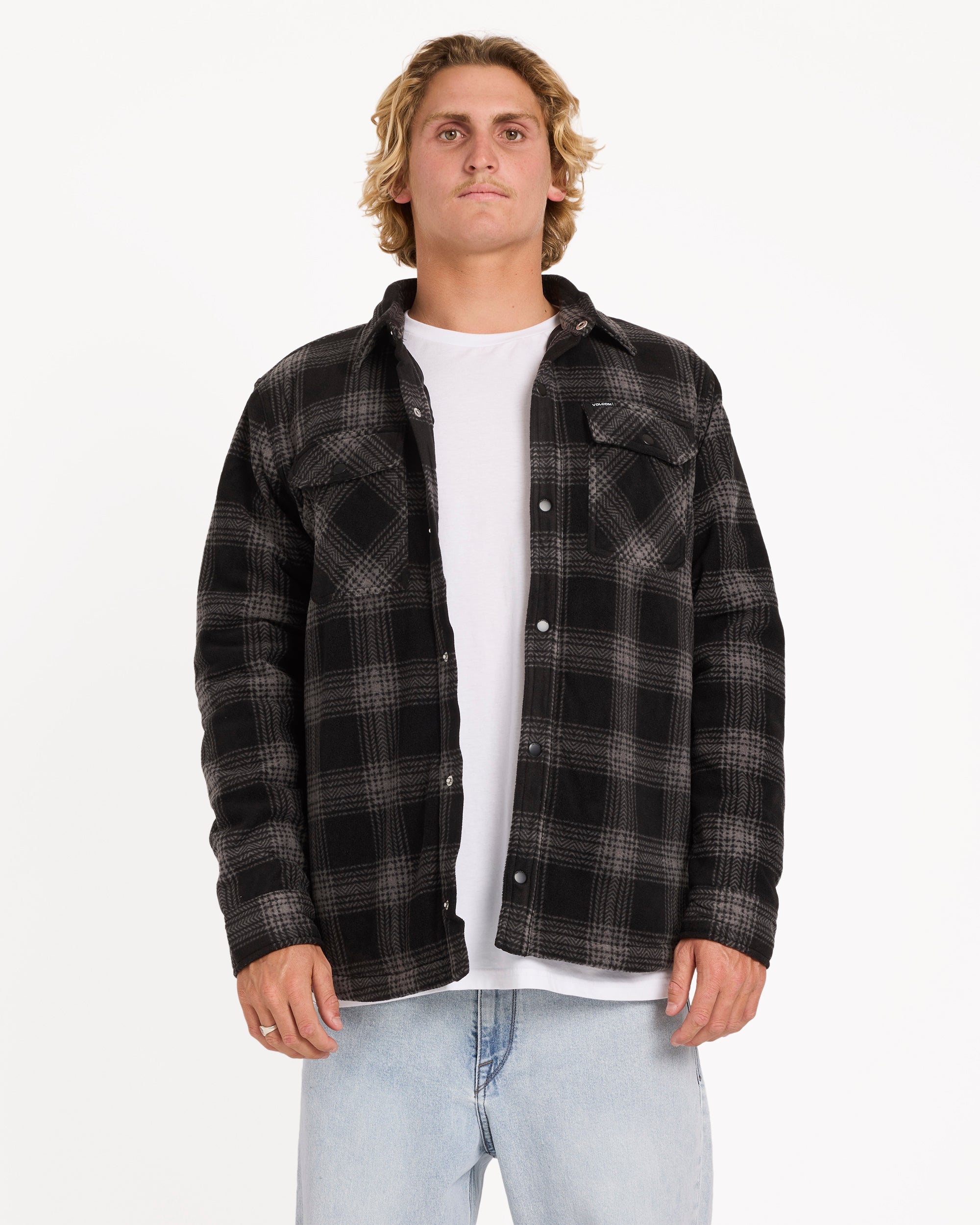 Mens Bowered Shacket