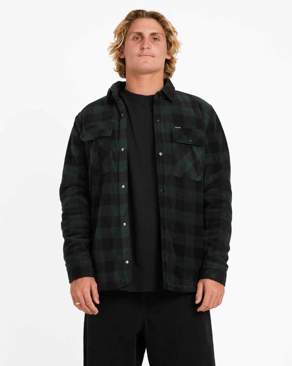 Mens Bowered Shacket