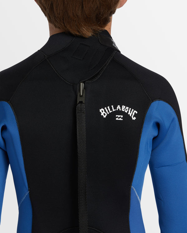 Boys 6-16 3/2mm Foil Back Zip Steamer Wetsuit