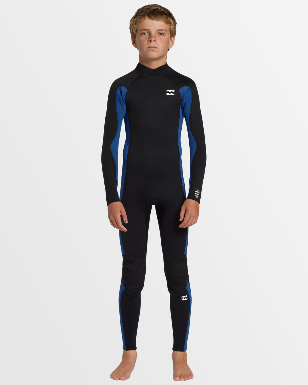 Boys 6-16 3/2mm Foil Back Zip Steamer Wetsuit