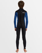 Boys 8-16 3/2mm Foil Back Zip GBS Steamer Wetsuit