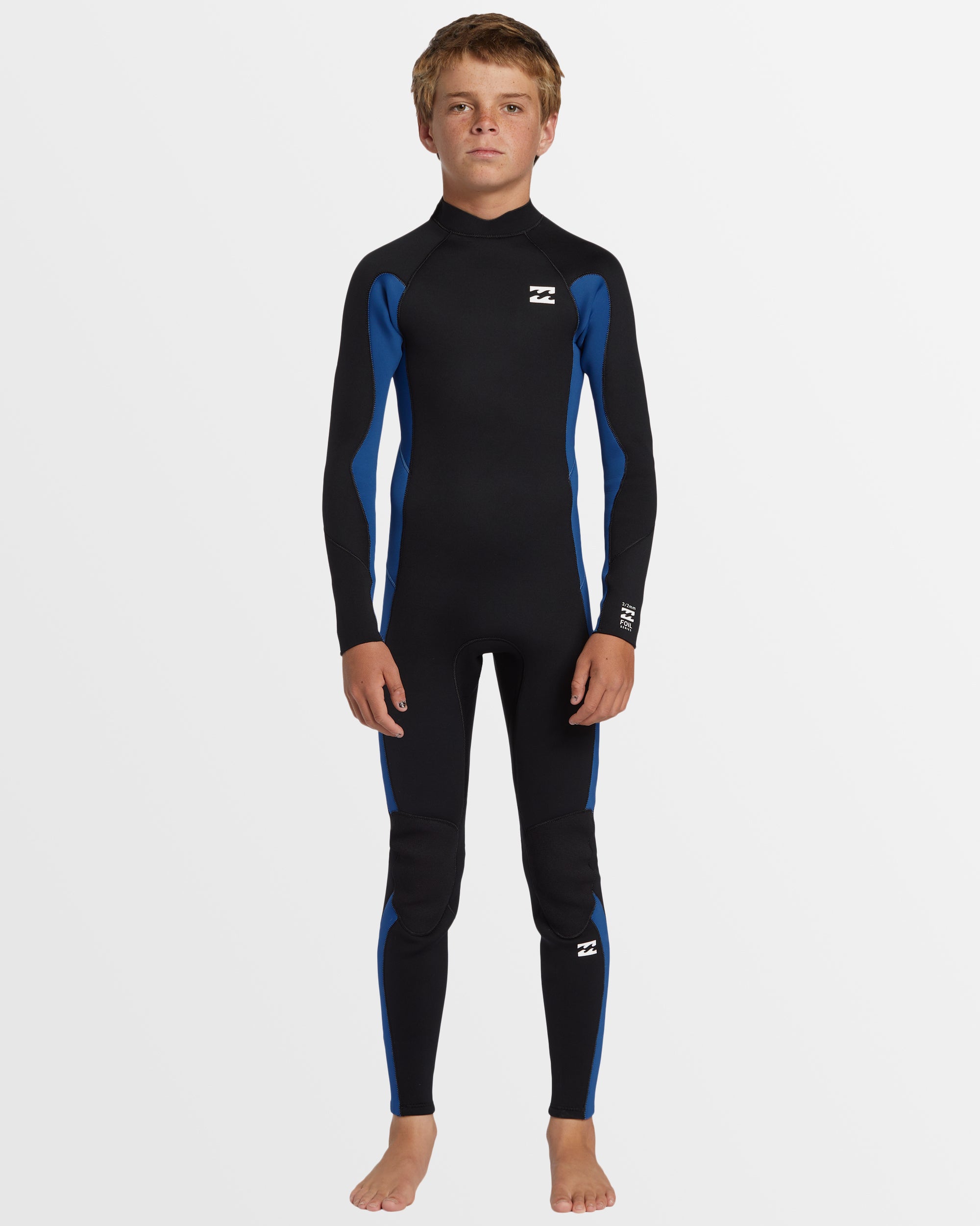 Boys 8-16 3/2mm Foil Back Zip GBS Steamer Wetsuit