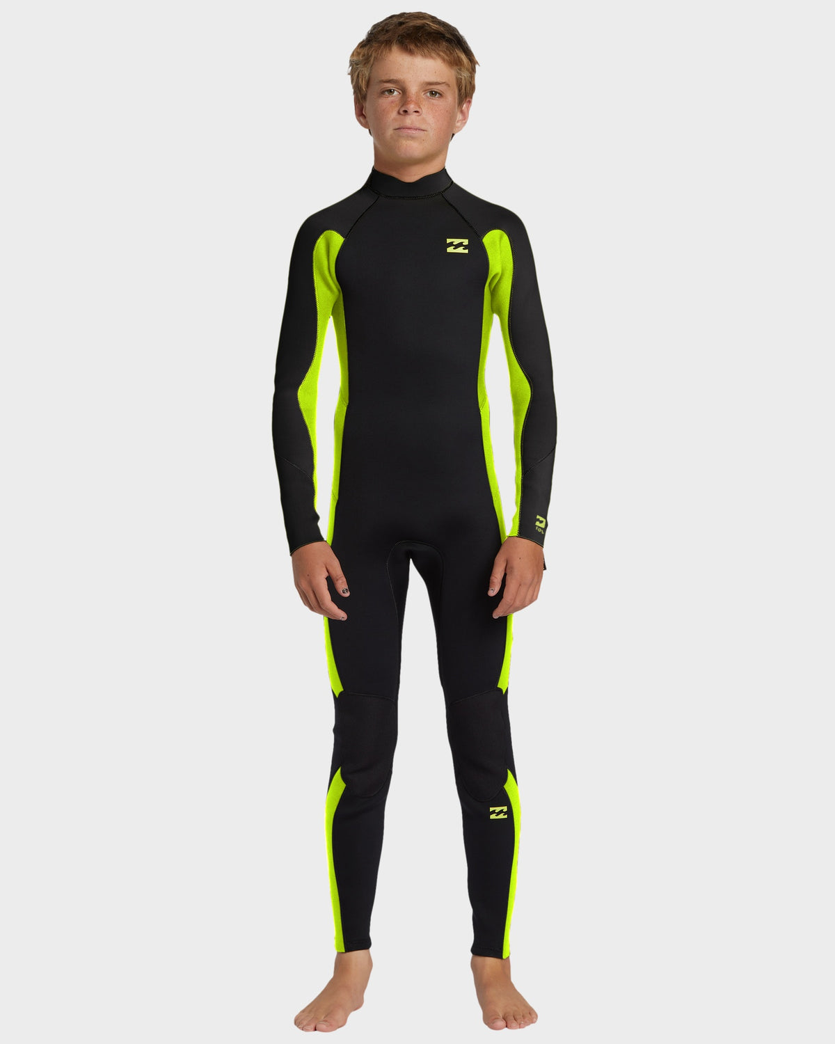 Boys 8-16 3/2mm Foil Back Zip GBS Steamer Wetsuit