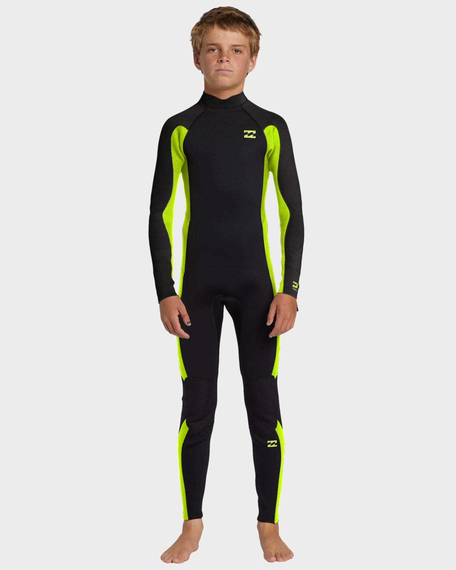 Boys 8-16 3/2mm Foil Back Zip GBS Steamer Wetsuit