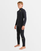 Boys 6-16 3/2mm Furnace Natural Chest Zip Steamer Wetsuit