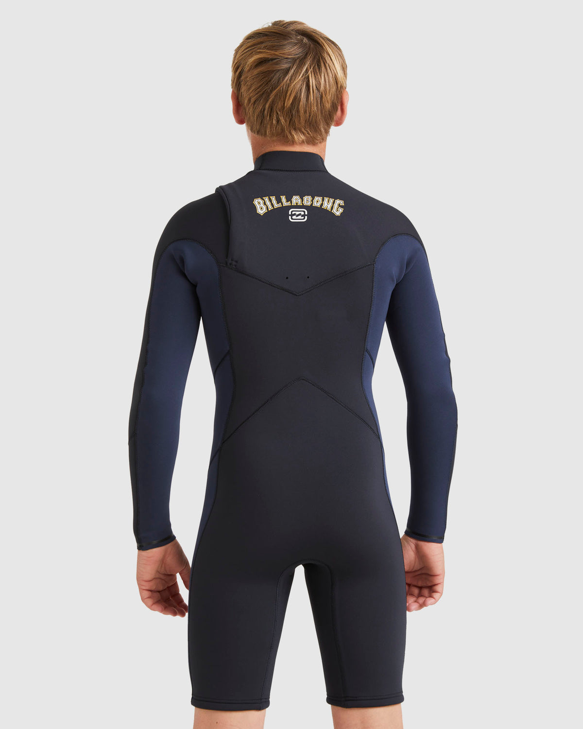Boys 8-16 Absolute Natural Chest Zip Long Sleeve Springsuit