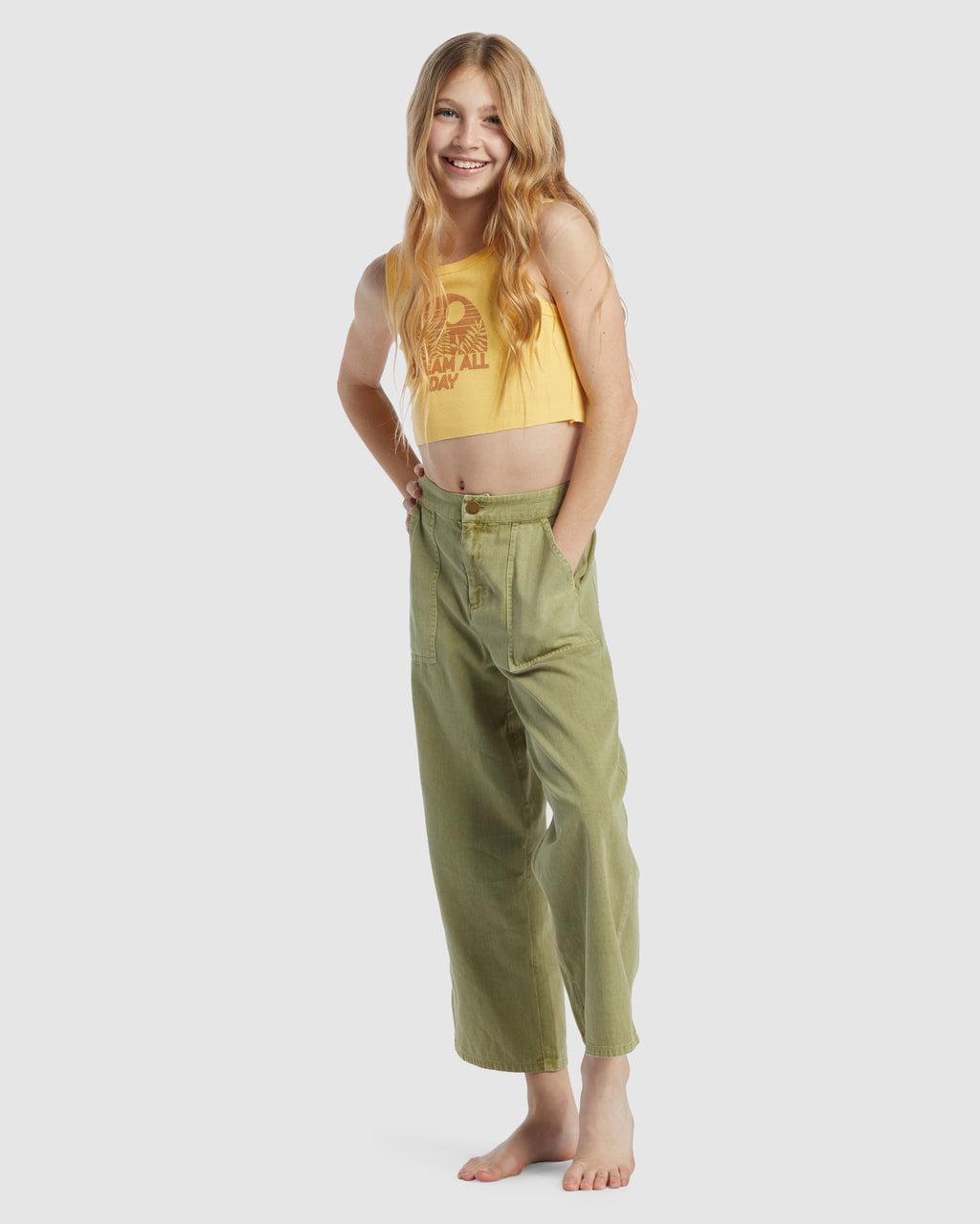 Girls 6-14 Tomboy Cargo Pants