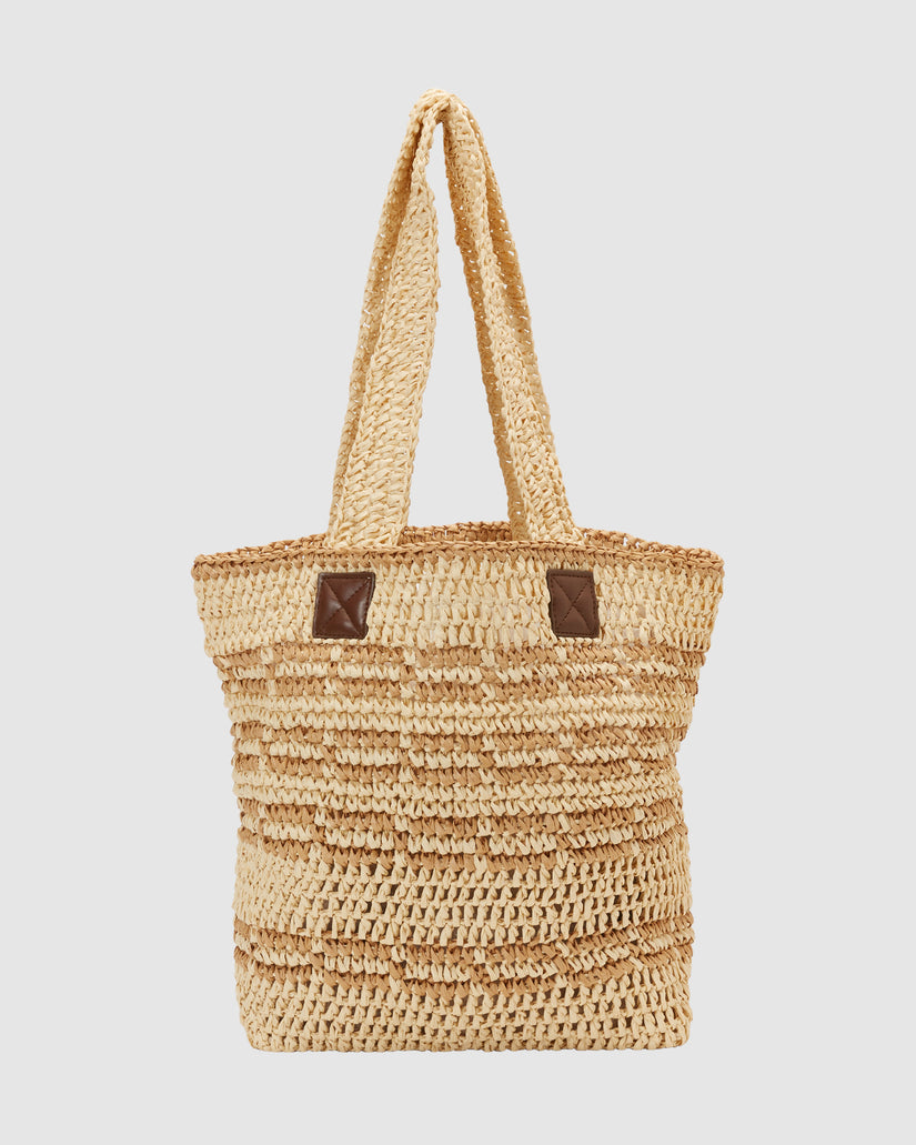 Womens Live In The Sand Tote Bag