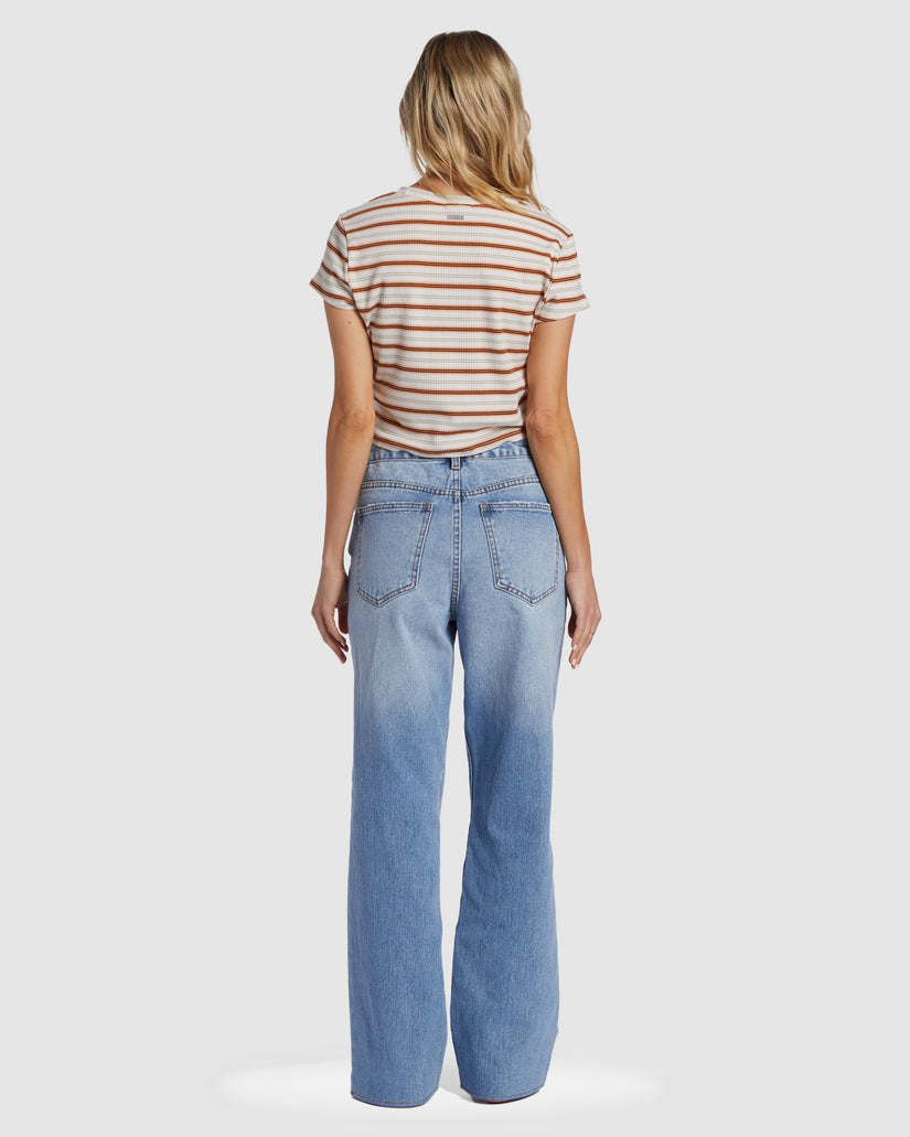 Womens Rachel Low Waist Denim Jeans