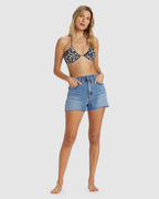 Womens High Tides Denim Shorts