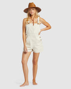 Womens Sand Canyon Denim Overalls