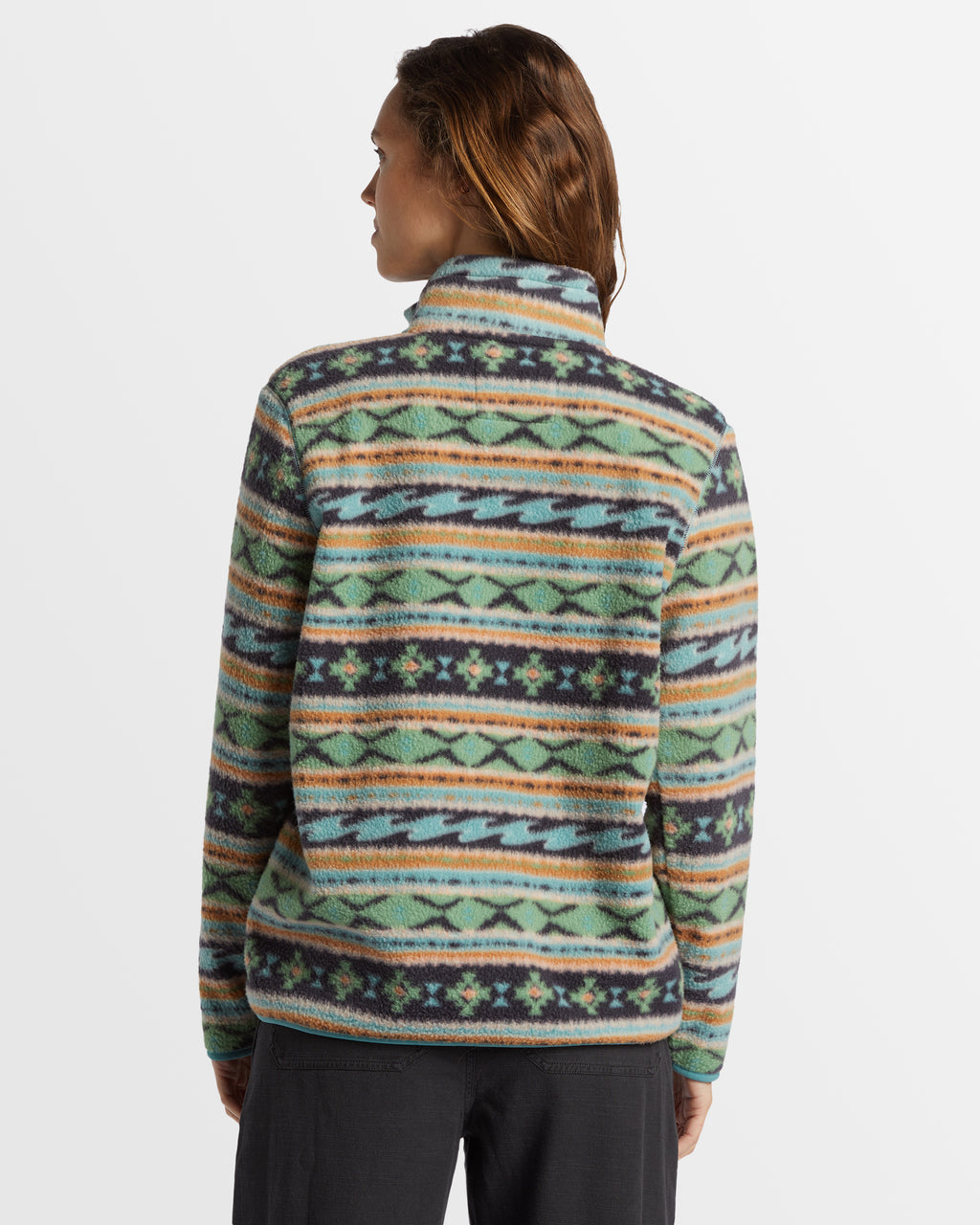 Womens A/Div Boundary Mock 3 Half-Zip Pullover Sweatshirt
