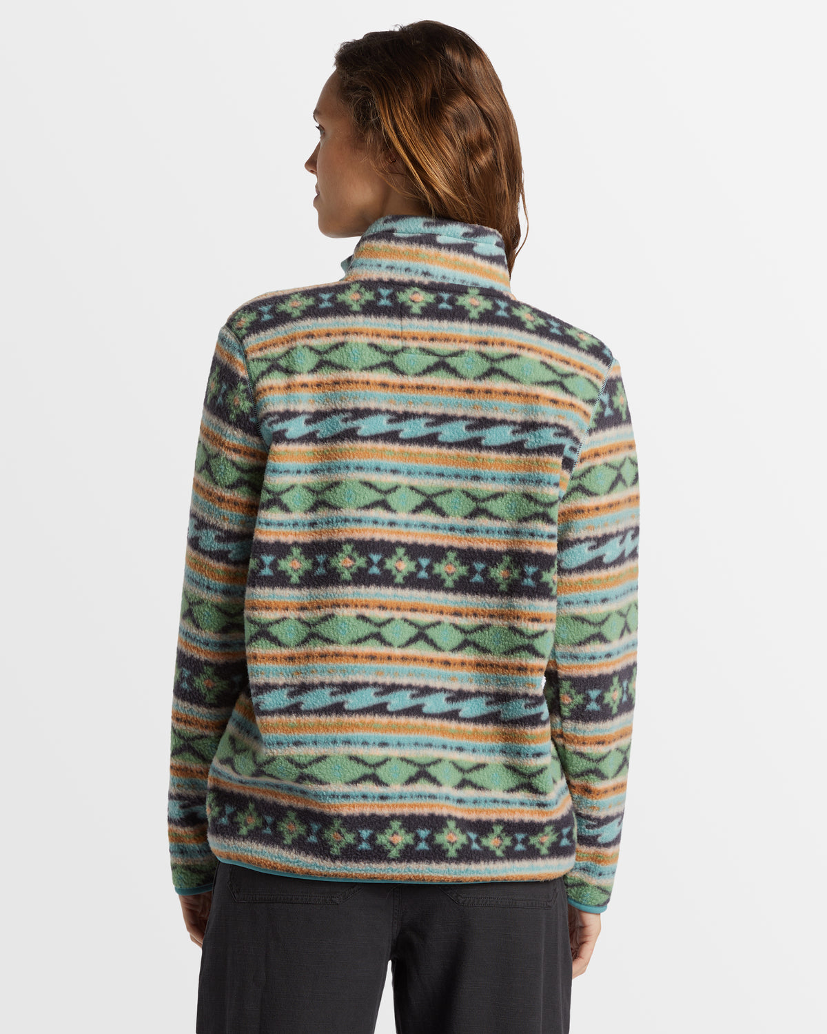 Womens A/Div Boundary Mock 3 Half-Zip Pullover Sweatshirt