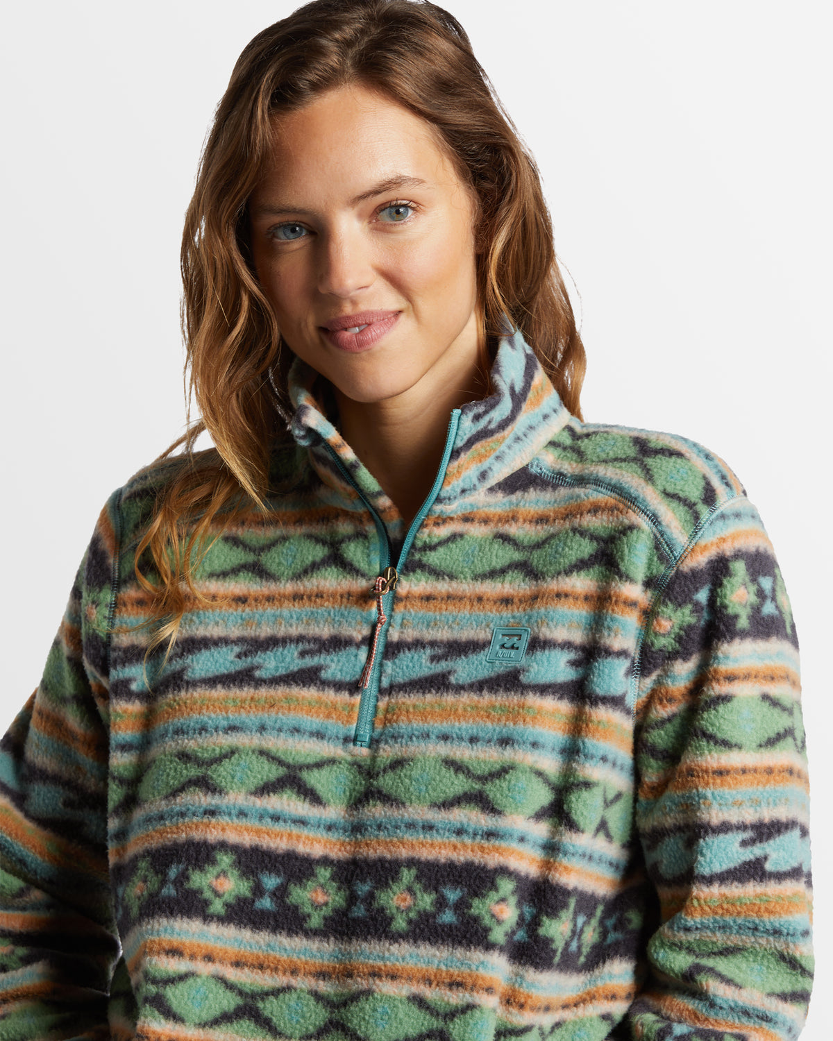 Womens A/Div Boundary Mock 3 Half-Zip Pullover Sweatshirt