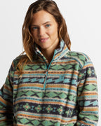 Womens A/Div Boundary Mock 3 Half-Zip Pullover Sweatshirt