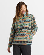 Womens A/Div Boundary Mock 3 Half-Zip Pullover Sweatshirt