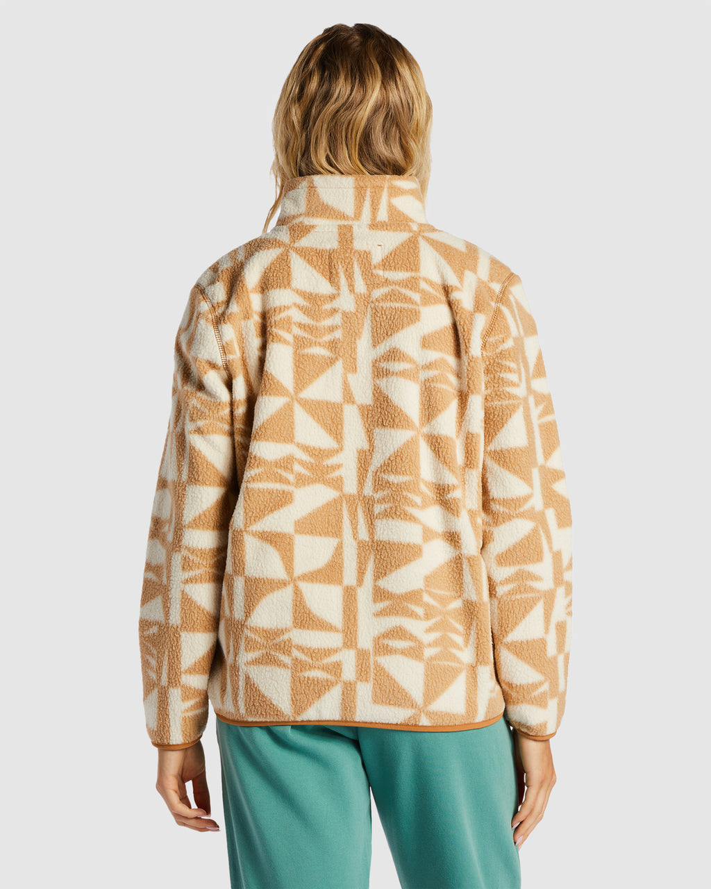 Womens A/Div Boundary Mock 3 Half Zip Fleece Jumper