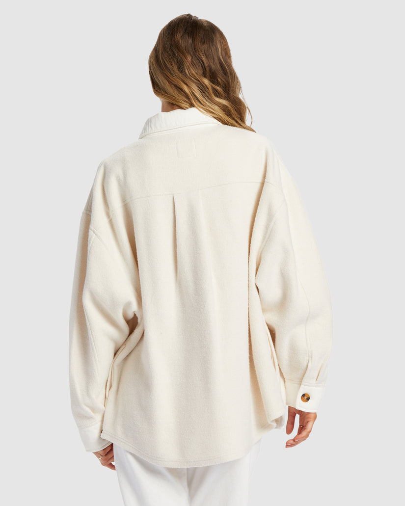 Buy Womens Any Time Button Through Shacket by Billabong | Surf Dive 'n Ski