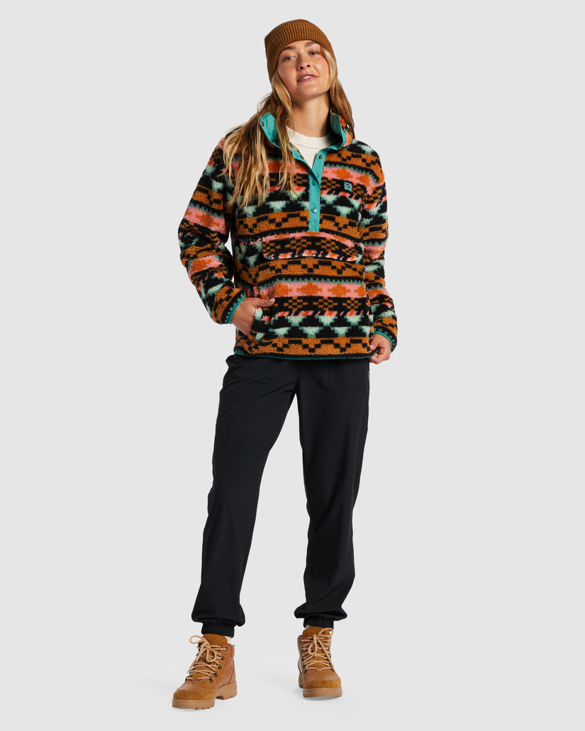 Womens Switchback Fleece Jumper