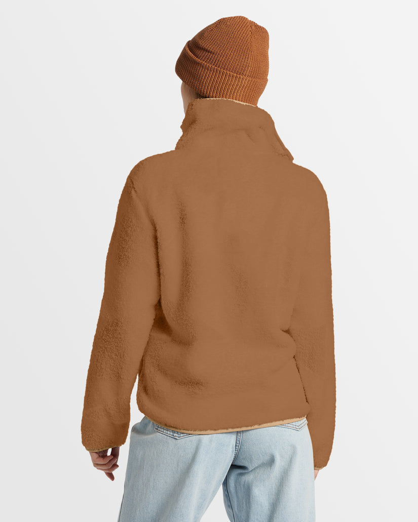 Womens Switchback Pullover Fleece