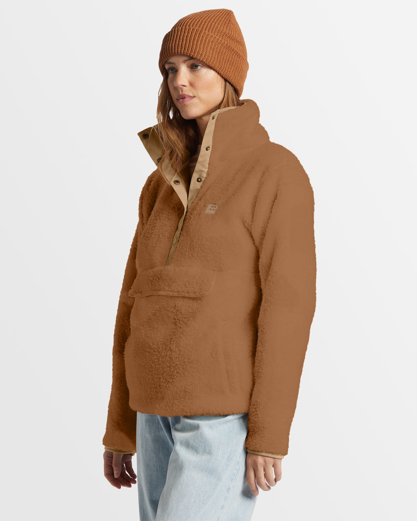 Womens Switchback Pullover Fleece