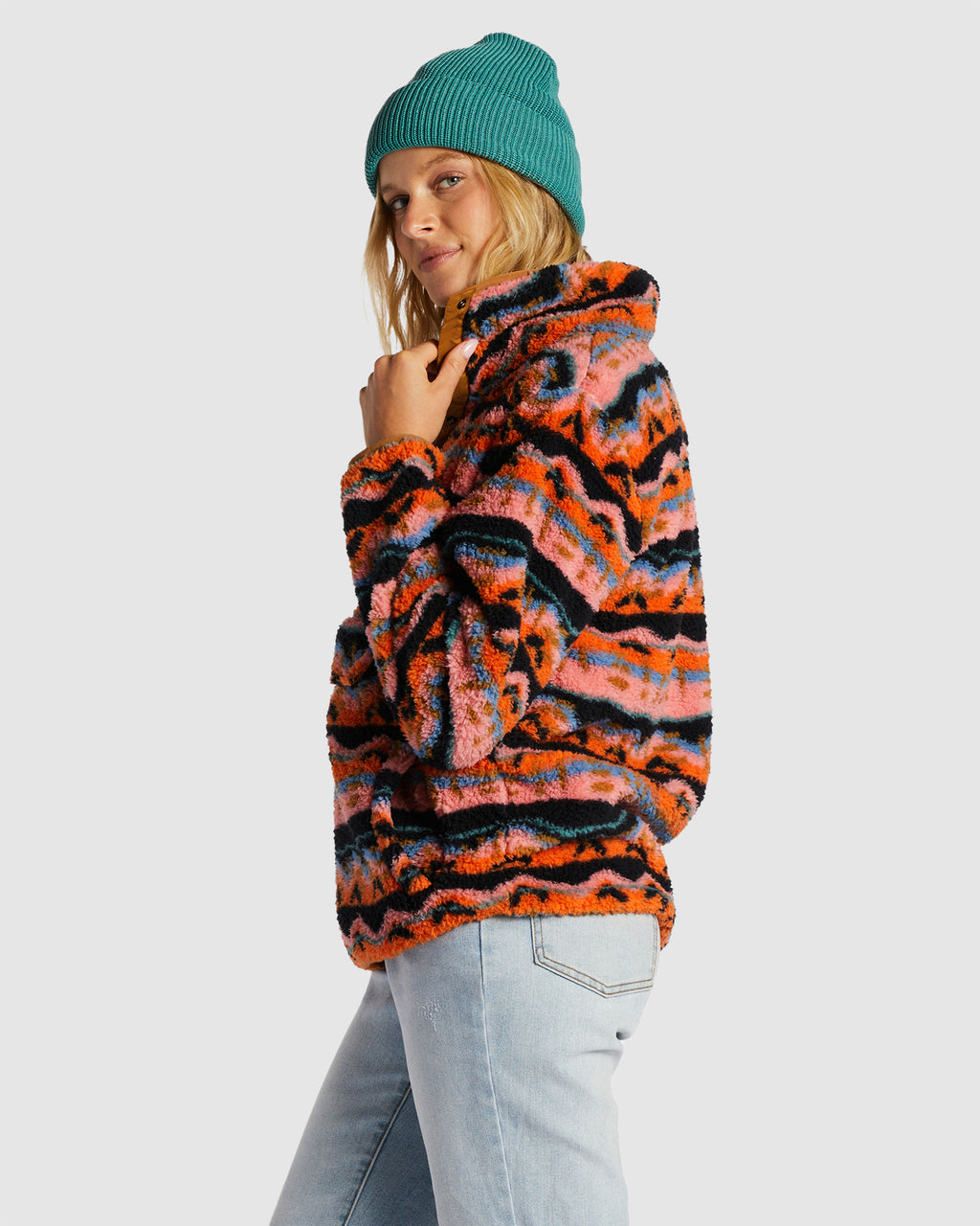 Womens Switchback Fleece Jumper