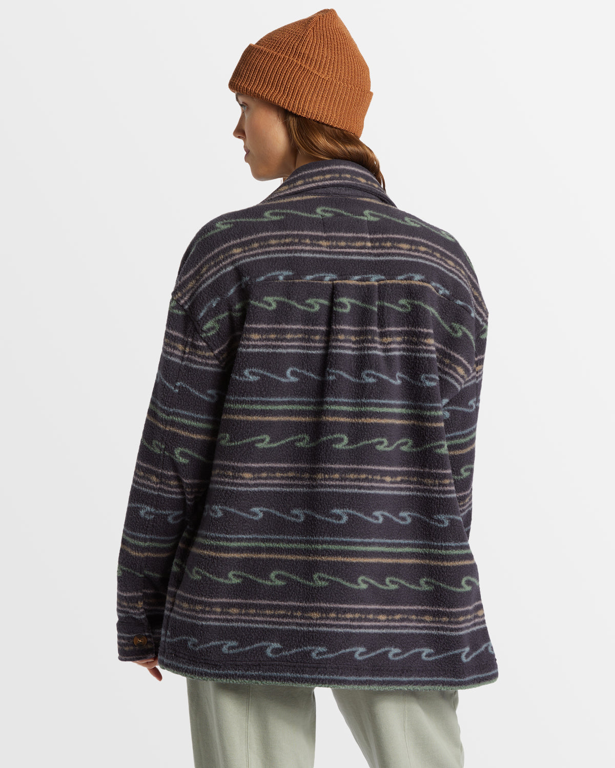 Womens Happy Camper Shacket