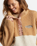 Womens Horizon Mock Neck Colorblock