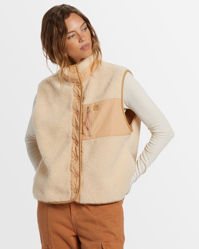 Womens Hike Up Sherpa Vest