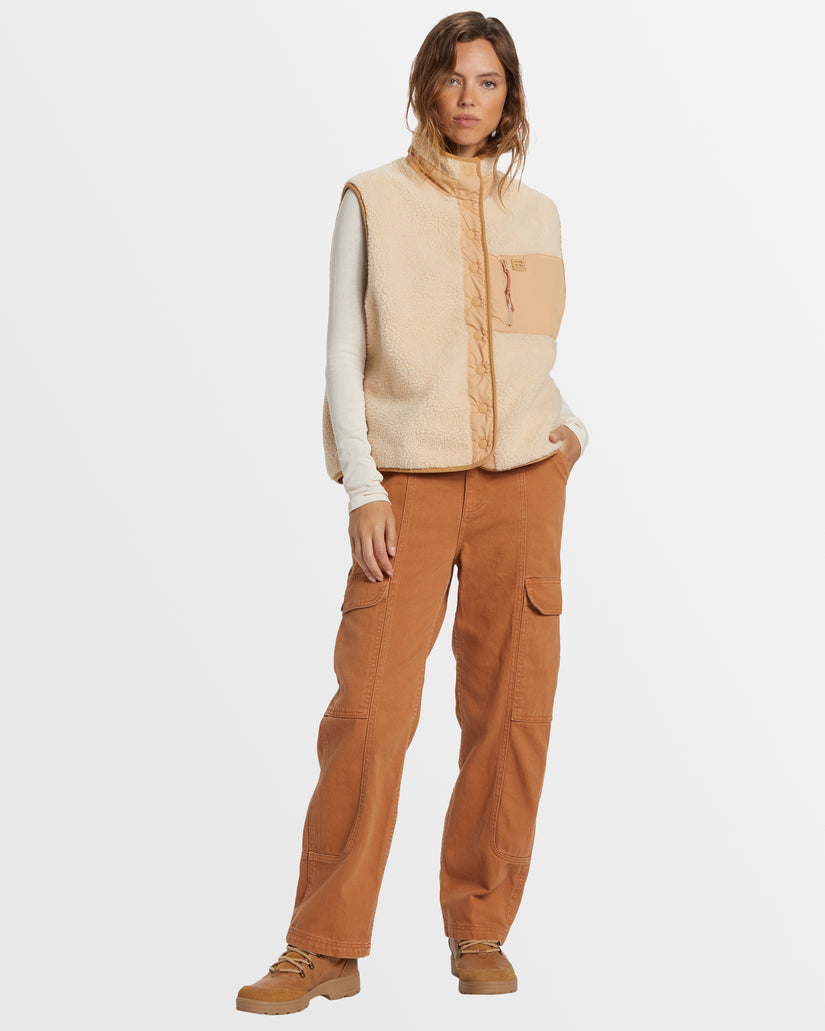 Womens Hike Up Sherpa Vest
