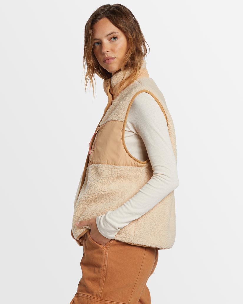 Womens Hike Up Sherpa Vest