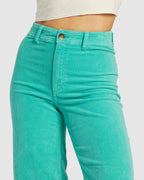 Womens Free Fall Cord Wide Leg Pants