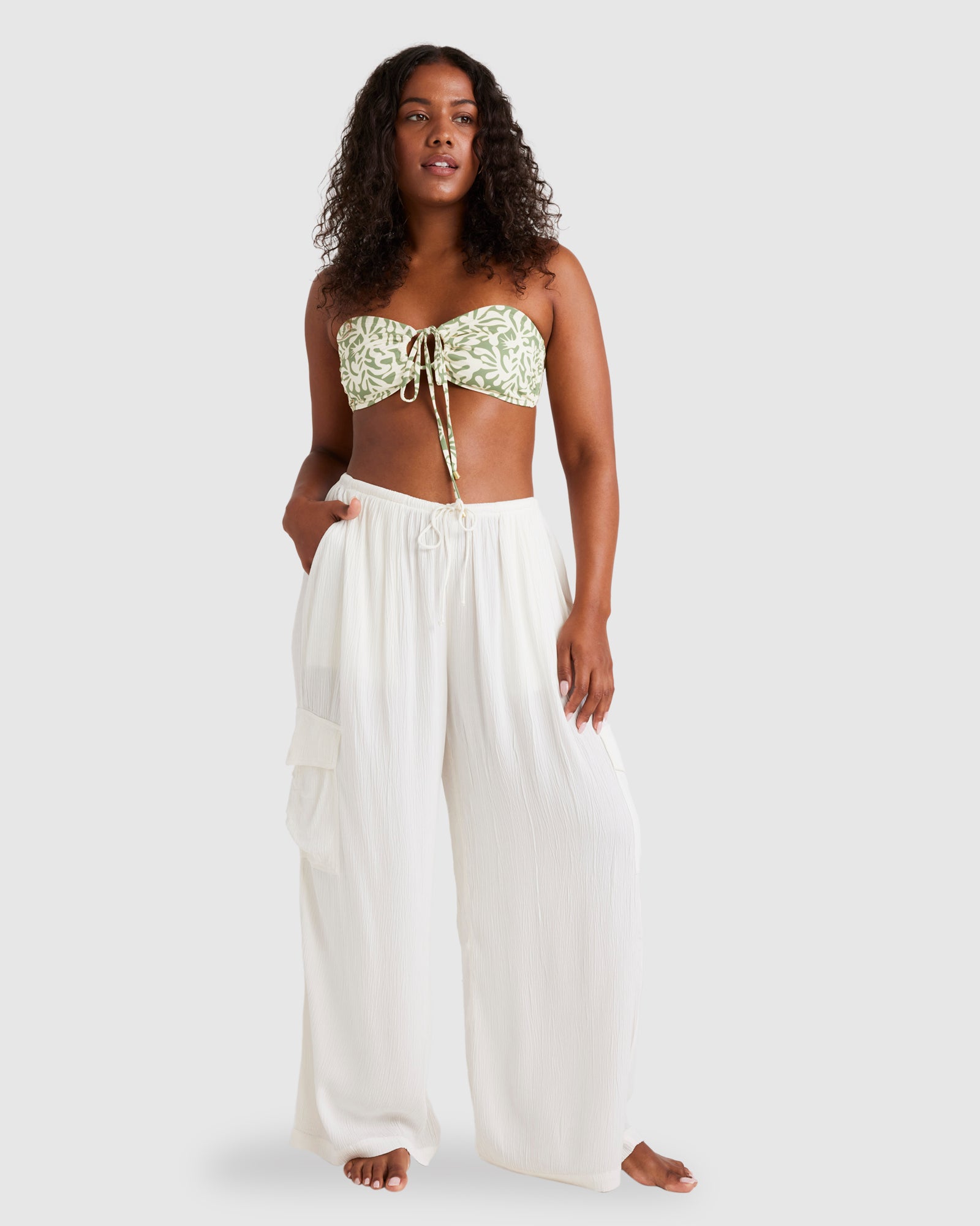 Womens Beach Babe Cargo Pants Australia