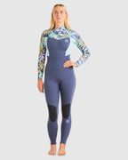 Womens 3/2mm Synergy Back Zip Steamer Wetsuit