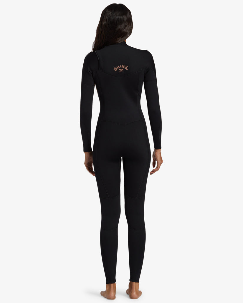 Womens 3/2mm Foil Chest Zip Steamer Wetsuit