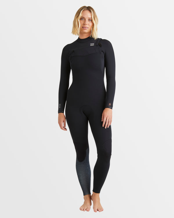 Womens 3/2mm Furnace Natural Steamer Wetsuit