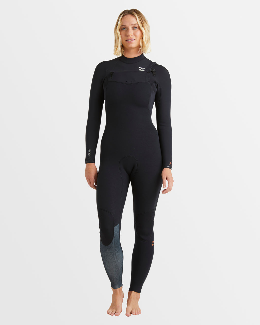 Womens 3/2mm Furnace Natural Steamer Wetsuit