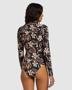 Womens Coral Gardeners Bodysuit Rash Vest