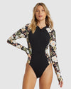 Womens Lost Cove Long Sleeve Rash Vest