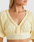 Womens In The Palms Crop Top