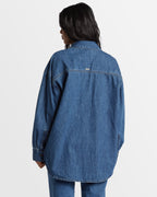Womens Deep Sea Shacket