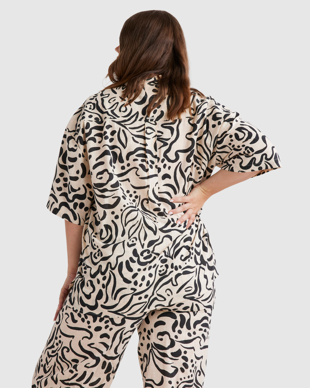 Womens Beach Side Short Sleeve Shirt