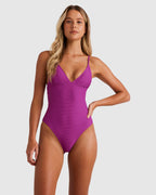 Womens Tanlines Sage One Piece Swimsuit
