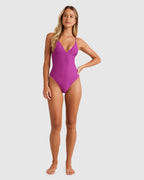 Womens Tanlines Sage One Piece Swimsuit