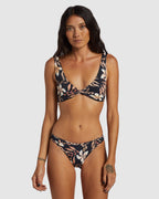 Womens Coral Gardeners High Leg Bikini Bottom