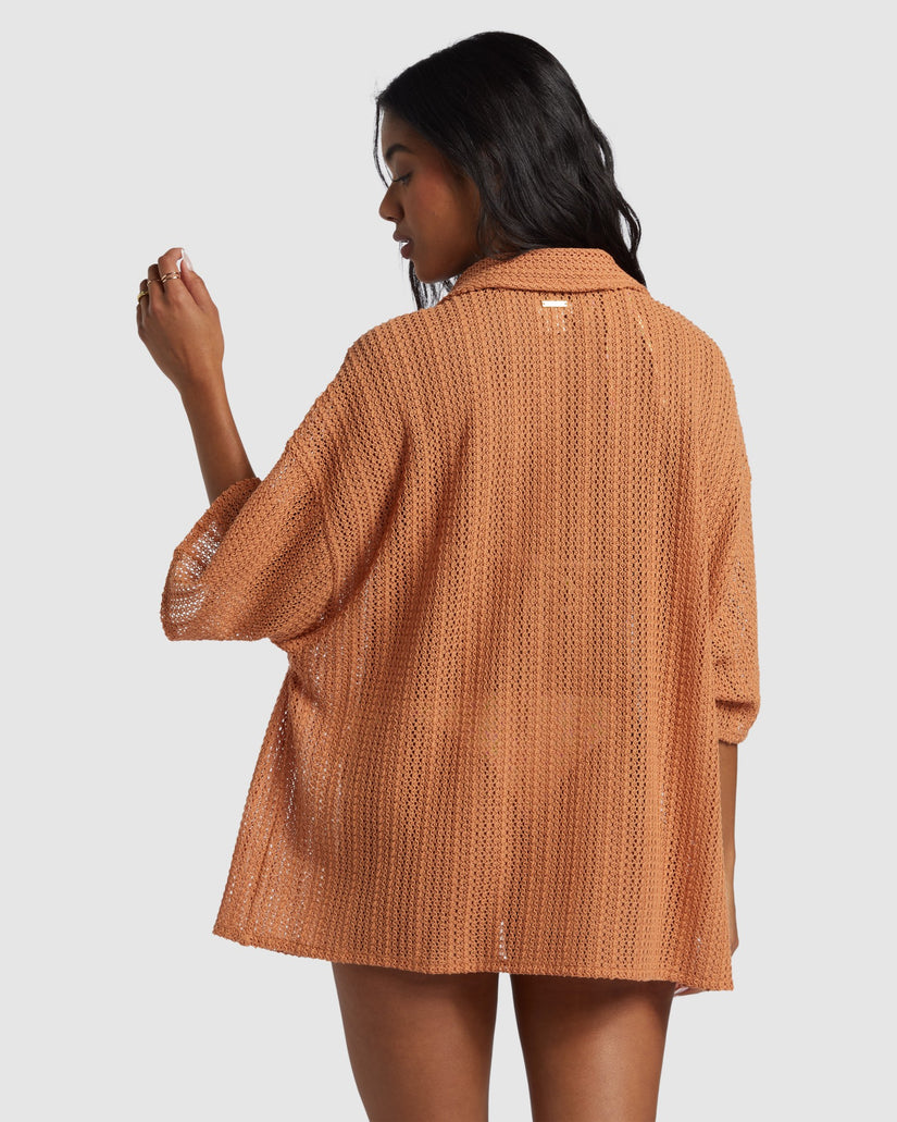Womens Largo Beach Shirt Cover Up