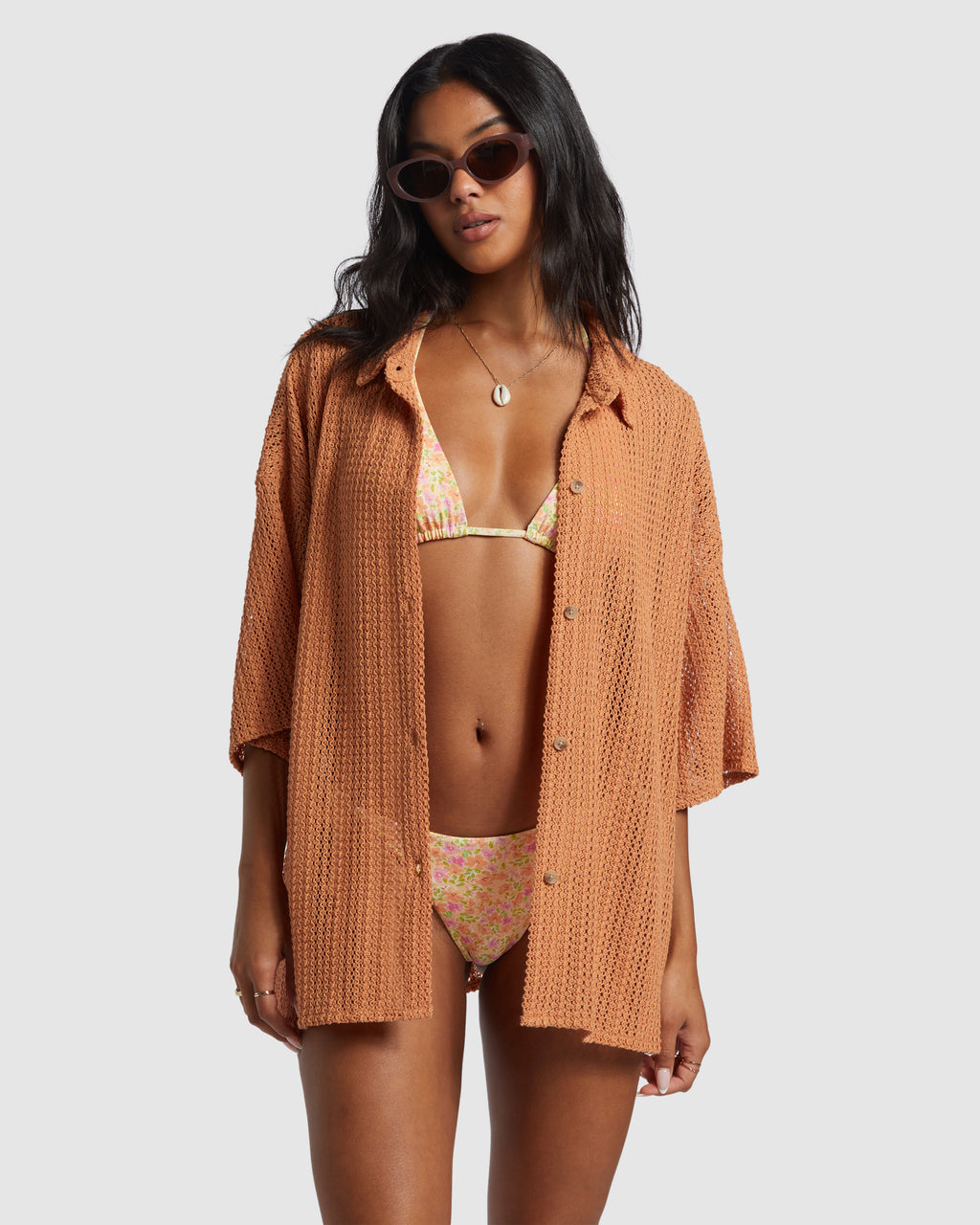 Womens Largo Beach Shirt Cover Up
