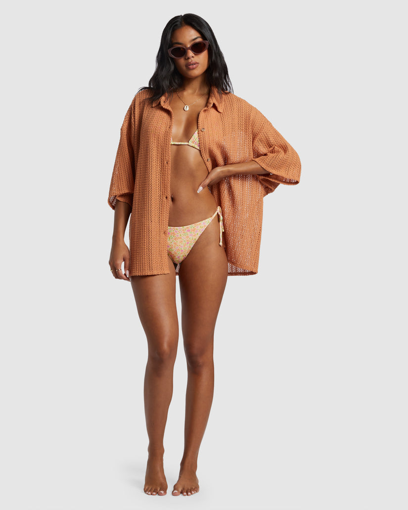 Womens Largo Beach Shirt Cover Up