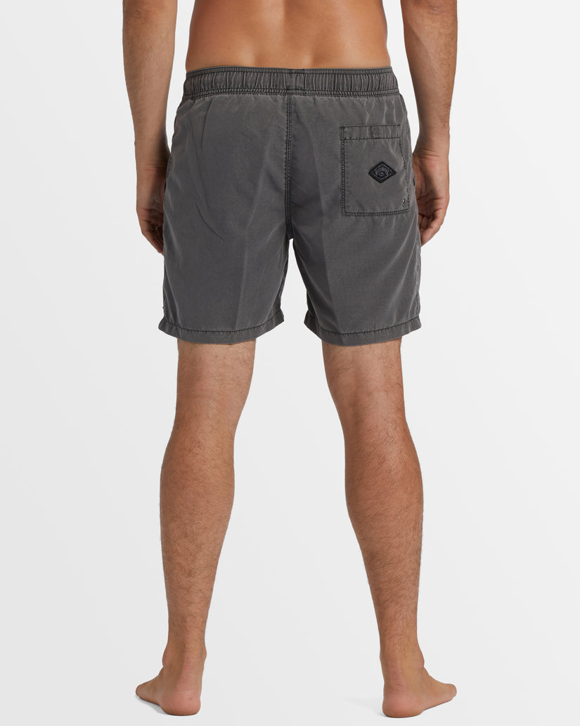 Mens All Day Overdye Layback 17" Boardshorts