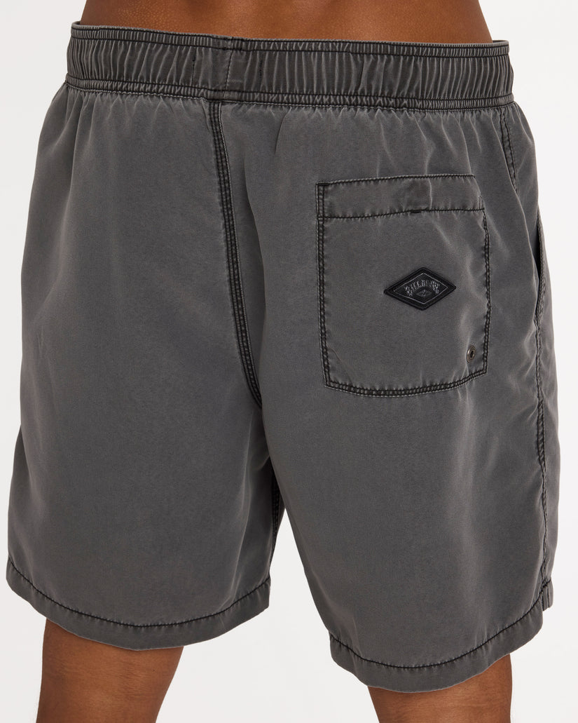 Mens All Day Overdye Layback 17" Boardshorts